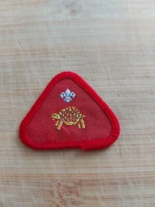 UK Scouting Discontinued 1970's Proficiency Badge Animal Lover - Picture 1 of 1