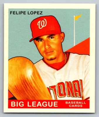 2007 Upper Deck Goudey #198 Felipe Lopez Red Backs - Image 1 of 2