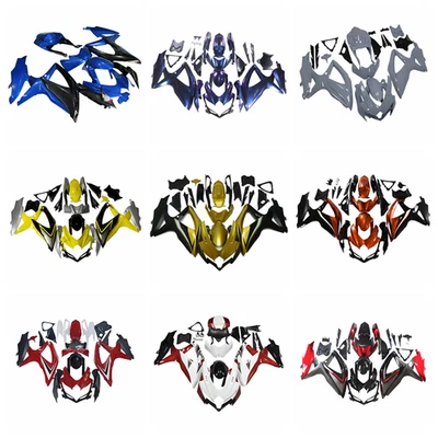 Injection Fairings Kit For 2008-2010 Suzuki GSXR600 GSXR750 K8 Plastic Bodywork - Image 1 of 4