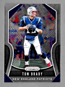 TOM BRADY 2019 PANINI PRIZM FOOTBALL !! CARD #18 PATRIOTS - Picture 1 of 2