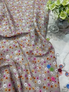 ✅Monsoons Viscose Challis Lawn Superfine Soft Fabric Dress Metre Price - Picture 1 of 3