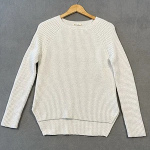 MARINE LAYER Delaney Pullover Pulli Damen Größe Small Rundhalsausschnitt cremeweiß - Bild 1 von 4