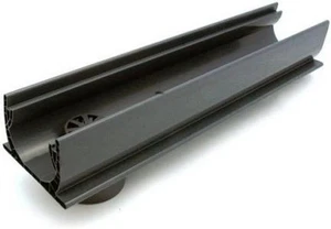 NDS 4-3/4 in. wide x 2 ft. long Spee-D Channel Drain with Bottom Outlet - Picture 1 of 1