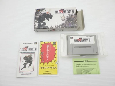 GIOCO JP Final Fantasy VI Super Famicom/SNES. 9000024361454 - Immagine 1 di 2