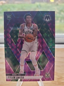 2024-25 Panini Mosaic - Rookies Tyler Smith #225 Purple Mosaic Prizm /99 (RC) - Bild 1 von 6