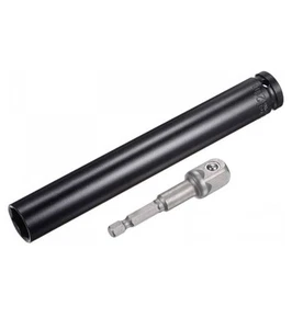 1/2" Drive x 20mm Deep Socket CR-V Steel 8" Length 6-Point Metric Size - Picture 1 of 4