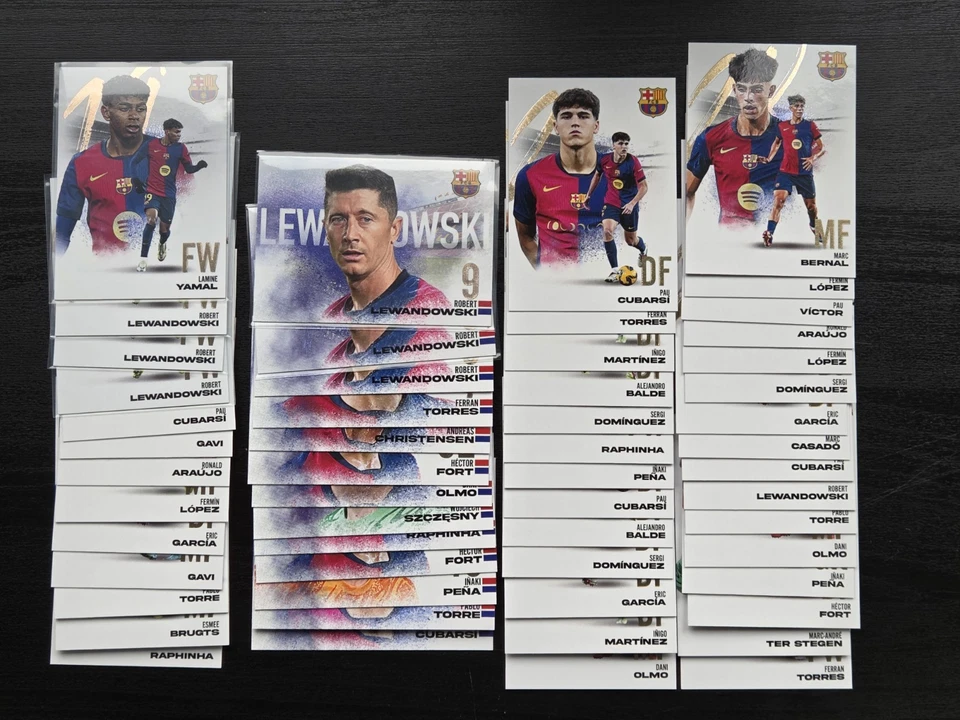Lamine Yamal Pedri Gavi Raphinha De Jong LOT 2025 Future Unique FC Barcelona  - Bild 1 von 1