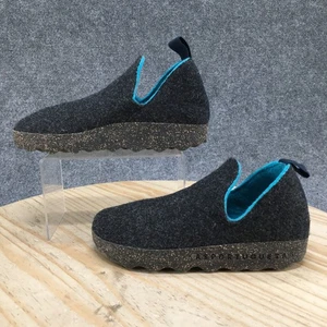 Asportuguesas City Shoes Womens 39 Slip-On Gray Wool Comfort Low Top Casual NEW - Picture 1 of 17