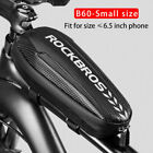 Rockbros Waterproof Mtb Road Bike Bag Cycling Hard Shell Top Tube Frame Bag