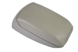 2007-2009 Kia Spectra Center Console Gray Leather Armrest Lid Storage OEM - Picture 1 of 8