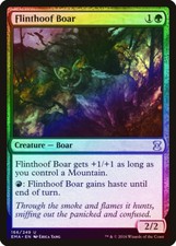Flinthoof Boar FOIL Eternal Masters NM Green Uncommon MAGIC MTG CARD ABUGames