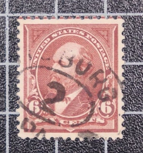 Scott 271 - 6 Cents Garfield - Used - PF Cert Graded 90 - SCV - $90.00 - Picture 1 of 3