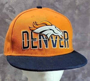 New Era 9Fifty Denver Broncos NFL Under Bill Logo Snapback Hat Cap 100% Cotton - Picture 1 of 10