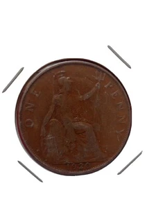 ONE PENNY 1920 Moneda De Gran Bretaña - Picture 1 of 7