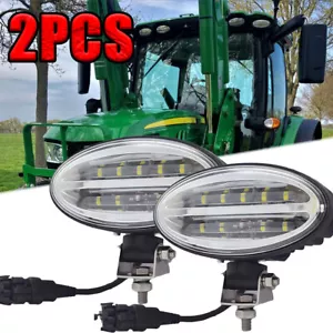 Faro proiettore anteriore cabina led per John Deere 6000R serie RE573609,RE269640,RE269638 - Foto 1 di 7