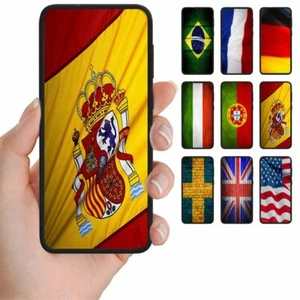 For OPPO Series - National Flag Theme Print Mobile Phone Back Case Cover #4 - Picture 1 of 10