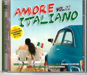 AMORE ITALIANO VOL.2 / 2 CD'S NEU! ADRIANO CELENTANO PUPO MECCANO NIVES POVIA. # - Foto 1 di 2