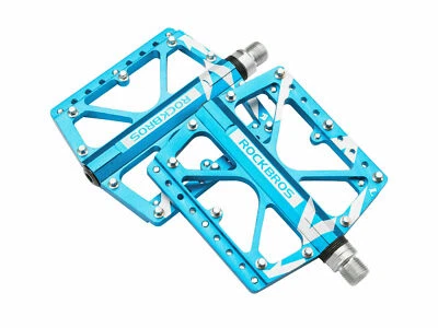 RockBros Bike  Bicycle Pedals Plat Flatform Pedals For MTB DH BMX Three Bearing - Image 1 of 4
