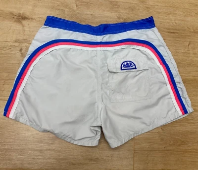 Sundek 32 Light Gray Beach Board Shorts Surf Swim Trunks Bathing Suit Size 32 S - Image 1 of 4