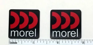 Morel Speakers Custom Badge Aluminum Pair - Picture 1 of 6