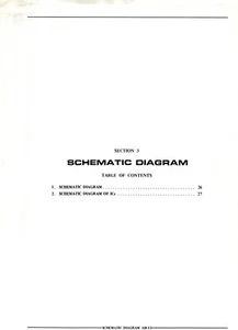 Vintage Akai Model AM-U5 Schematic - Picture 1 of 1