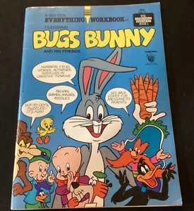 Libro de trabajo vintage 1979 A Golden Everything con Bugs Bunny, libro #1 - Imagen 1 de 3