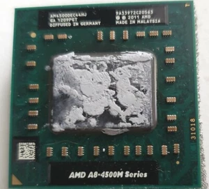 AMD A8-4500M ZM192463C4451 Mobile APU CPU Processor Socket FS1 r2 722pin 1.9Ghz - Picture 1 of 1