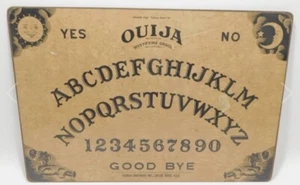Vintage Mystifying Oracle 15x22 Large William Fuld Ouija Board - No Eye - Bild 1 von 5