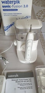 Waterpik Sonic-Fusion 2.0 Professional Flossing ToothBrush White (16 oz) - USED - Picture 1 of 12