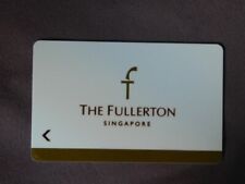 Magnetic Hotel Key - The Fullerton Singapore