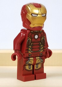 Iron Man Mark 43 Armor LEGO Marvel Minifigure sh167 76038 76032 76031 MK43 Stark