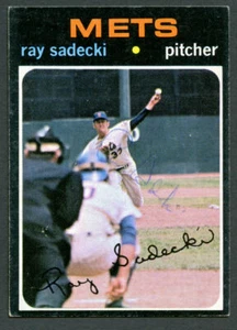 Ray Sadecki #406 signed autograph auto 1971 Topps Baseball Trading Card - Picture 1 of 1