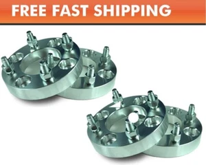 4 Pcs Wheel Adapters 4x100 to 4x100 ¦ Civic Integra Mini Cooper Spacers 1" - Picture 1 of 2