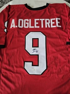 Alec Ogletree Autographed/Signed Jersey JSA Sticker Georgia Bulldogs - Picture 1 of 7