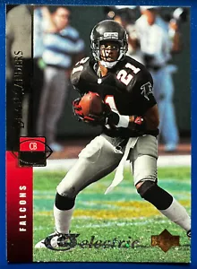 1994 Upper Deion Sanders Atlanta Falcons #302 - Imagen 1 de 3