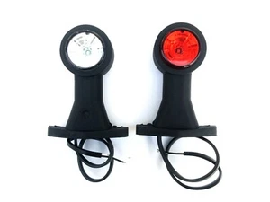 2x  LED Begrenzungsleuchte Umrissleuchte 12V 24V Seitenleuchte für Anhänger LKW - Bild 1 von 10