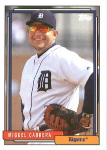 2017 Topps Archives #297 Miguel Cabrera Detroit Tigers - Picture 1 of 2