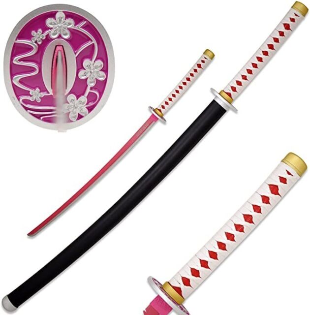 Elervino Bamboo Roronoa Zoro Sword Cosplay with Belt Holder, 41 inches,  Yama Enma/Wado Ichimonji/Kitetsu Sword, 3 in 1