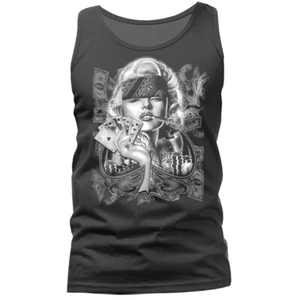 Monroe Spade Pose Graphic Tank Top - Picture 1 of 7