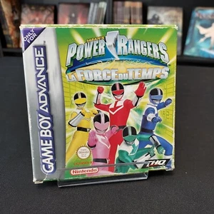 Power Rangers La Force du Temps Nintendo GBA Game Boy Advance Complet Pal FRA - Picture 1 of 9