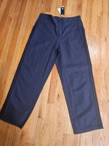 Adidas 3 Streifen Skate Chino Hose Herren Größe 34 x 32 dunkelblau IU0073 - Bild 1 von 10