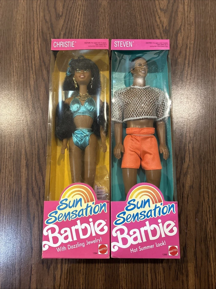 1991 Sun Sensation Christie Barbie #1394 Mattel 3