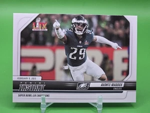 2024 2025 Panini Instant Super Bowl Champions LIX Eagles Avonte Maddox - Picture 1 of 3