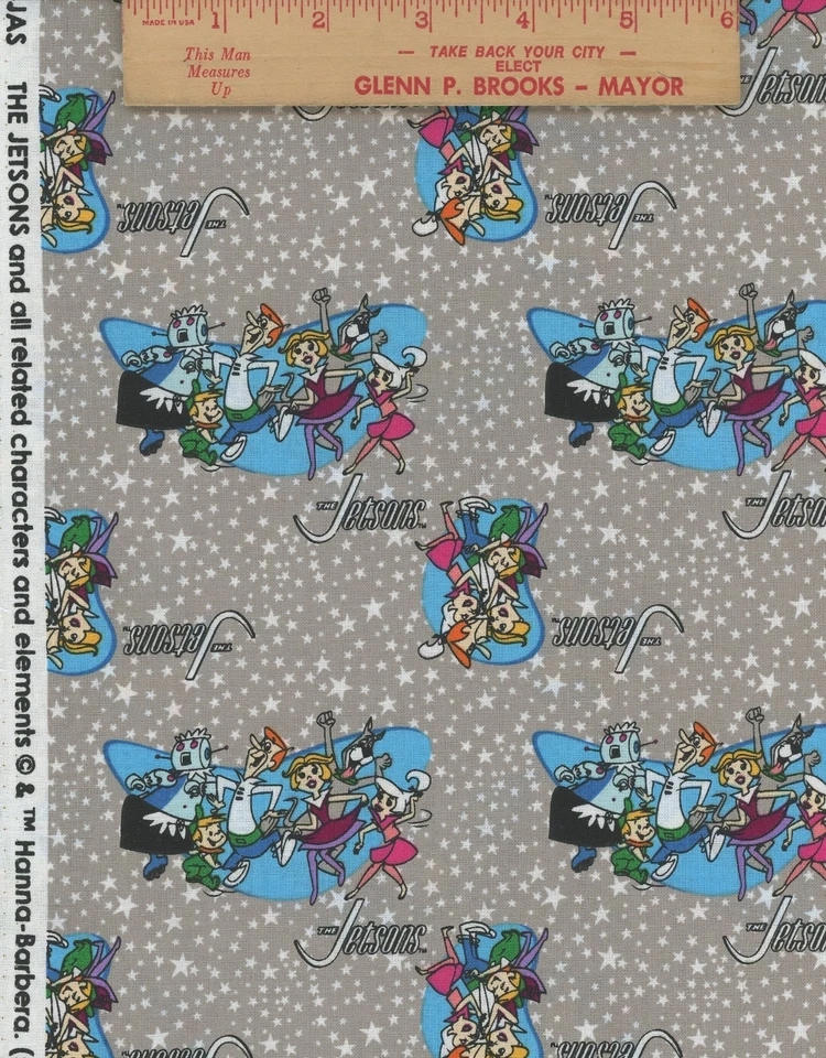 Tela de algodón Jetsons George Jane Elroy Judy Astro Rosie por comprar Foto 1 de 1