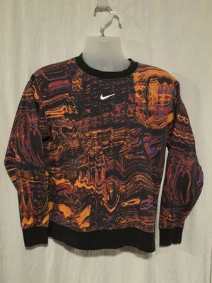 Sudadera Nike Ropa Deportiva Tendencia Baile Polar Crew Calce Suelto Talla S Foto 1 de 3