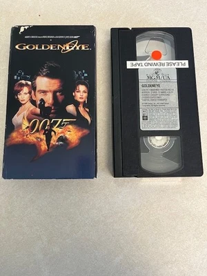 Goldeneye VHS James Bond, 007 Movie Mart Video copy Foto 1 de 3