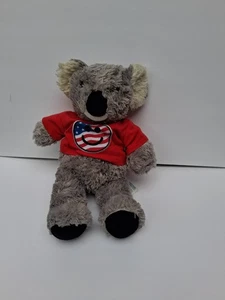 Build a Bear Workshop Koala 16" Gris Suave Camisa Patriótica Peluche 2011 - Imagen 1 de 3