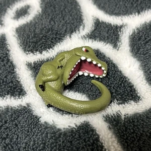 Jurassic Park Figurenring USJ selten grün 14 Größen Jurassic World gebraucht - Bild 1 von 2