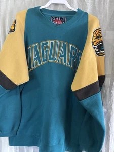 Galt Hill Vintage Jacksonville Jaguars Embroidered Sweatshirt With Embroidered - Picture 1 of 8