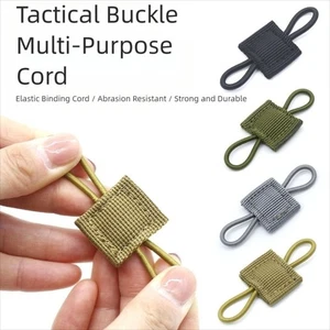 10PCS Elastic Rope Ribbon Buckle Webbing Buckles Outdoor Tool - Picture 1 of 11